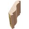 Ekena Millwork 5-inch W x 6-inch D x 6-inch H Copenhagen Rough Cedar Woodgrain TimberThane Knee Brace, Primed BRCUR05X06X06CHGRCPR - alternate 6